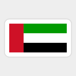 The United Arab Emirates back Sticker